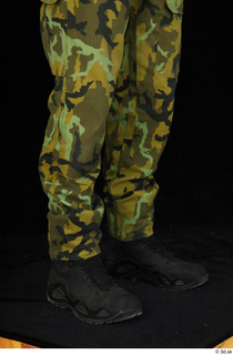 Victor army black shoes calf camo trousers dressed 0008.jpg